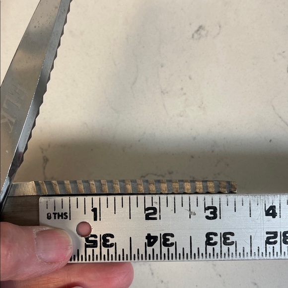 Vintage ELK Chrome Pinking Shears Chrome Plated Model “A” Size 9” - Picture 13 of 16